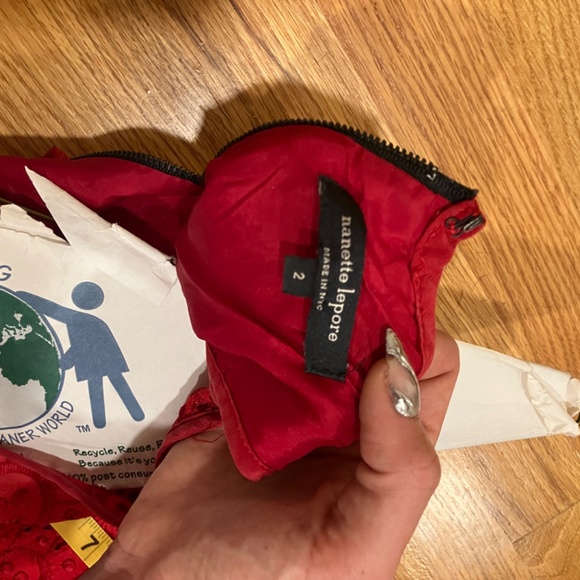 Nanette Lepore Red Dress - Picture 3 of 3